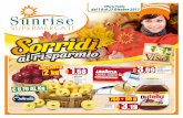 Sunrise Supermercati, Volantino offerte dal 10 al 23 ottobre 2011