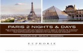 PARIS 2 NIGHTS & DAYS