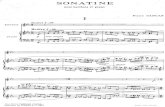 Sancan sonatine oboe,piano