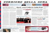 Il Corriere della Sera 21 Maggio 2009