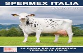 SPERMEX Italia Holstein Agosto 2014