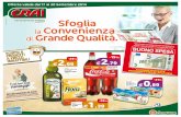 Volantino offerte Crai/Orizzonte, Sessa Aurunca, Teano (CC Sidicinum) e Baia Domizia dal 17 al 30 se