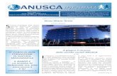 Anusca - Anusca Informa Aprile, Maggio, Giugno 2013