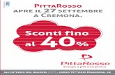 PittaRosso apre il 27 settembre a Cremona