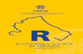 Economia e Società in Abruzzo - Rapporto 2013