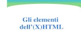 2 - Unità 2 - Gli elementi dell'(X)HTML