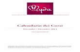 Calendario corsi di cucina myda catania novembre dicembre 2014 agg13 11 2014 0910