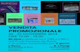 Locandina vendita promozionale dell'Ecole française de Rome
