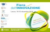 Fiera dell'Innovazione 2014: il programma
