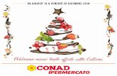 Volantino offerte Conad Ipermercato di Arma dal 18 al 26 dicembre 2014