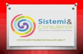 Sistemi & Consulenze Presentazione