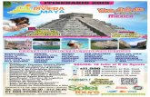 Tour riviera maya 2015 Itinerario