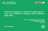 Prof. Andrea Gasparella: Efficienza energetica e comfort termoigrometrico