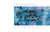 FABIO MODICA - MATERIA E LUCE