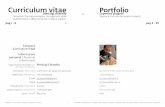 Cv & portfolio P.Chiarello
