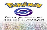 Pokemon 03°generazione regione hoenn