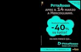 PittaRosso apre il 14 marzo a Mercogliano
