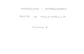 STRAVINSKY - Suite Di Pulcinella - 10 Violino 1