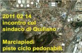 2011 02 14 - Incontro Col Sindaco Quiliano - Marciapiedi - Piste Ciclo Pedonabili