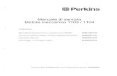 Manuale Perkins 1103 & 1104 Meccanico ITA