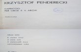 Penderecki - Capriccio Per Oboe e 11 Archi