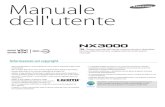 NX3000 Italian Guide