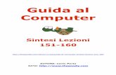 Guida al Computer - Sintesi Lezioni 151-160