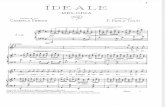 paolo Tosti Ideale partitura
