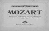 W.A. Mozart Vesperae Confessore KV339