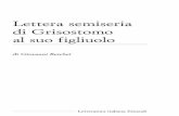 Berchet, G. - Lettera Semiseria Di Grisostomo ... - Einaudi
