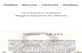 22924440 Filosofia Moderna Galileo Bacone Cartesio Hobbes