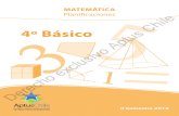 Matematica Planificaciones 4to Basico