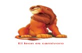 El Leon Es Carnivoro