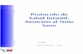 Protocolo de Salud Infantil. Atencion Al Nino Sano 2005