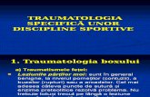 Traumatologia Specifica Unor Discipline Sportive