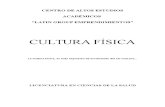 Modulo de Cultura Fisica Catalina 30-08-2011
