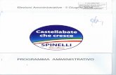 Programma Lista Spinelli - Elezioni Amministrative Castellabate 2016