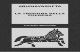 Abhinavagupta, A Cura Di Raniero Gnoli-La Trentina Della Suprema-Boringhieri (1978)