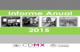 Informe Anual 2015 COPRED CDMX