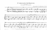 Alexander Arutunian - Concerto Scherzo