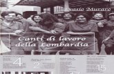 Muraro, Evasio - Canti Di Lavoro Della Lombardia