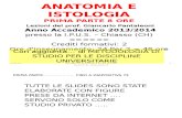 PRIMA PARTE Anatomia Ed Istologia IPUS 2014