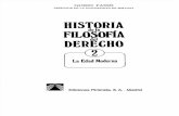 Fasso, Guido - Historia de La Filosofia Del Derecho tomo 2