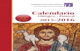 Calendario Liturgico 2015-2016