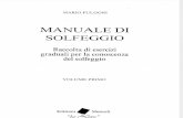 Mario Fulgoni - Manuale di Solfeggio Vol.1°