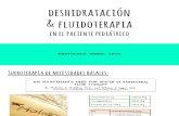 Deshidratación y Fluidoterapia SESION PROTOCOLO HUNSC 2016