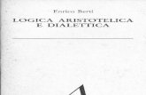 Enrico Berti - Logica Aristotelica e Dialettica