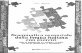 Grammatica Essenziale Della Lingua Italiana Con Esercizi Marco Mezzadri