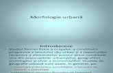 Morfologie Urbana
