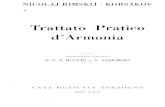 Nicolaj Rimskij Korsakov - Trattato Pratico d'Armonia - CASA MUSICALE SONZOGNO MILANO 2000